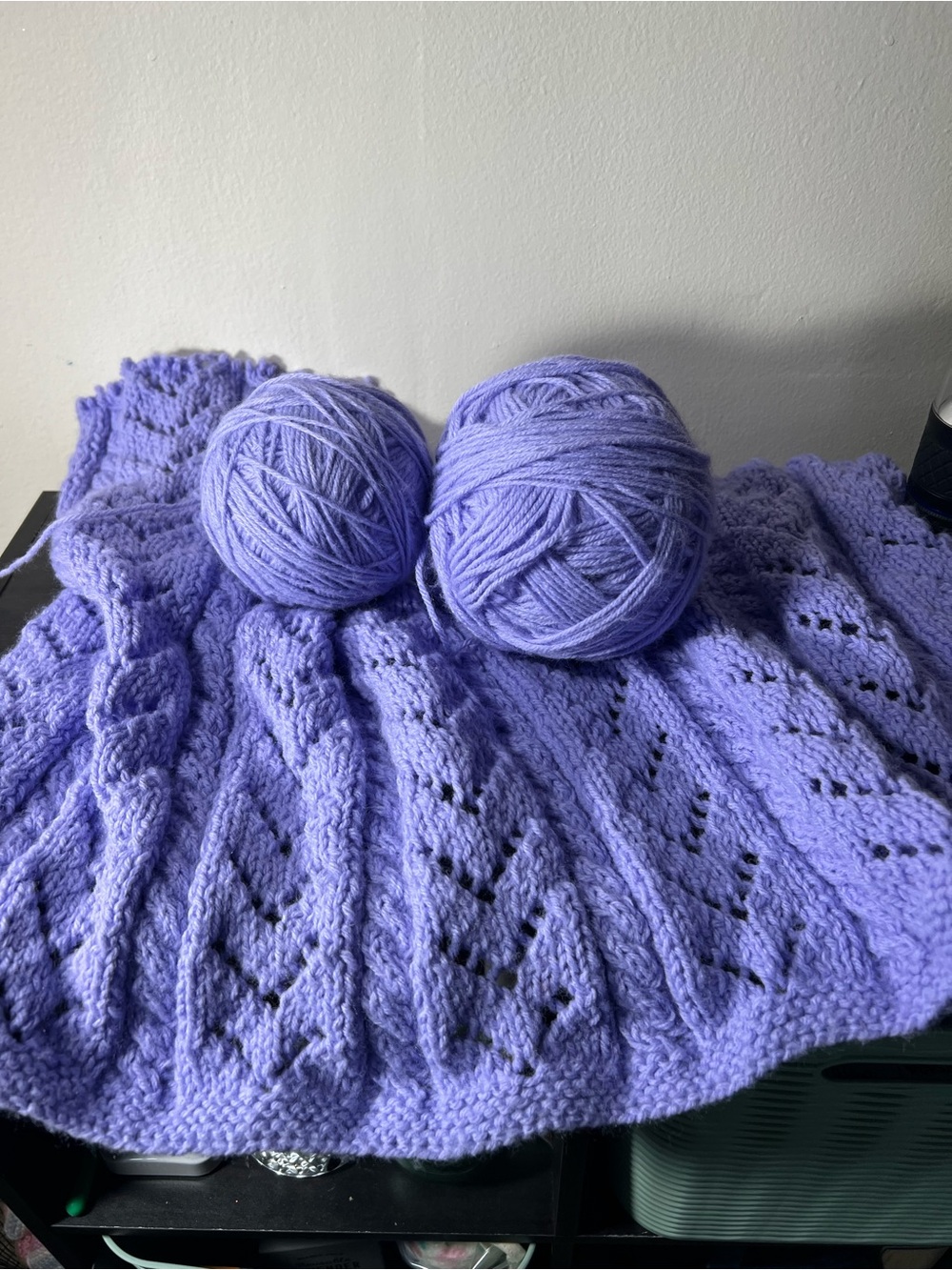 Baby Blanket Yarn and Pattern